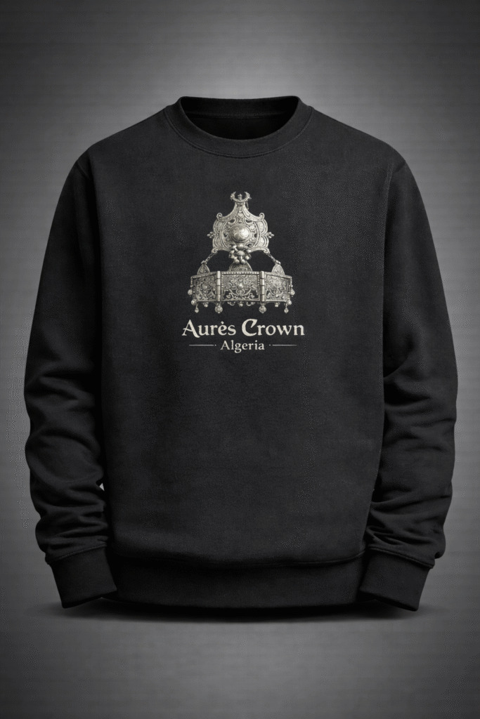 Aures Crown sweatshirt - Black