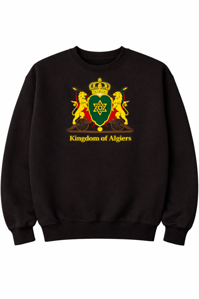Kingdom of Algiers sweatshirt - Yellow/Black