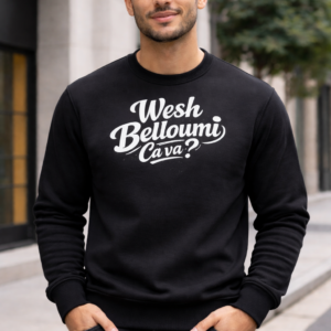 Wesh Belloumi sweatshirt - Black