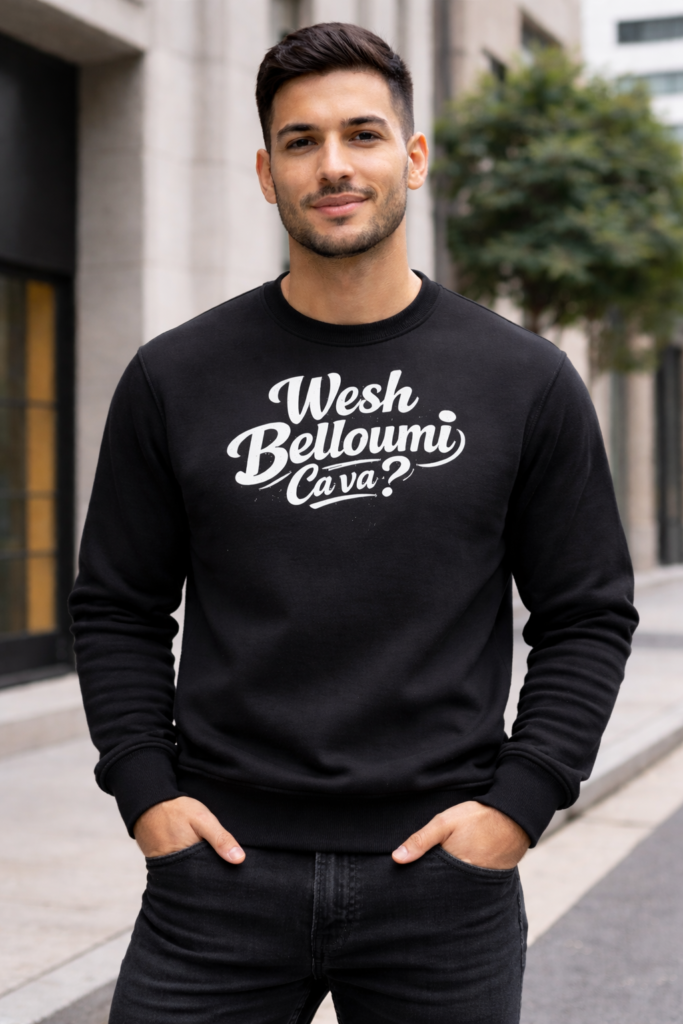 Wesh Belloumi sweatshirt - Black