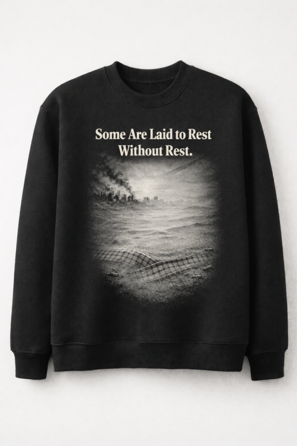 Some are laid to rest without rest sweatshirt - Black