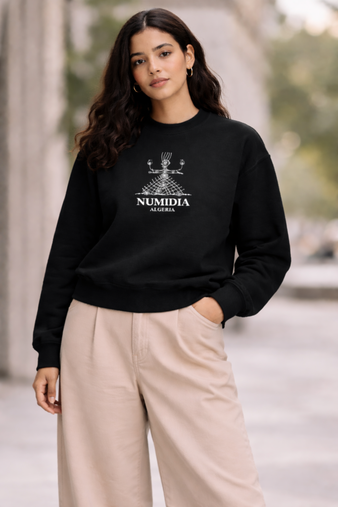 Numidia Girly sweatshirt - Black