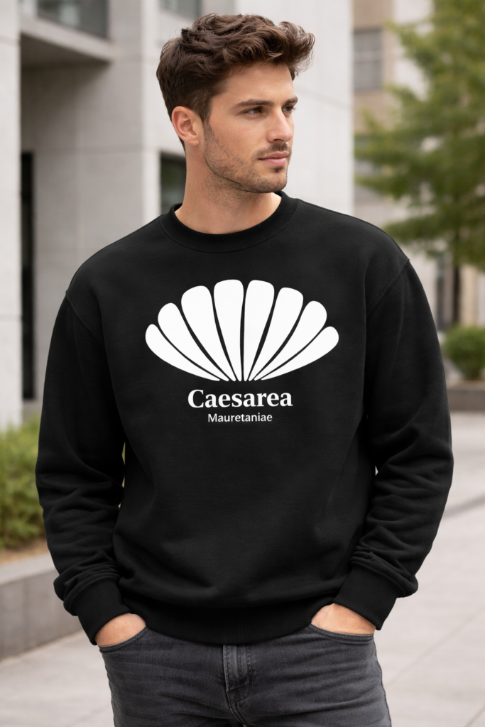 Caesarea Mauretaniae sweatshirt - Black