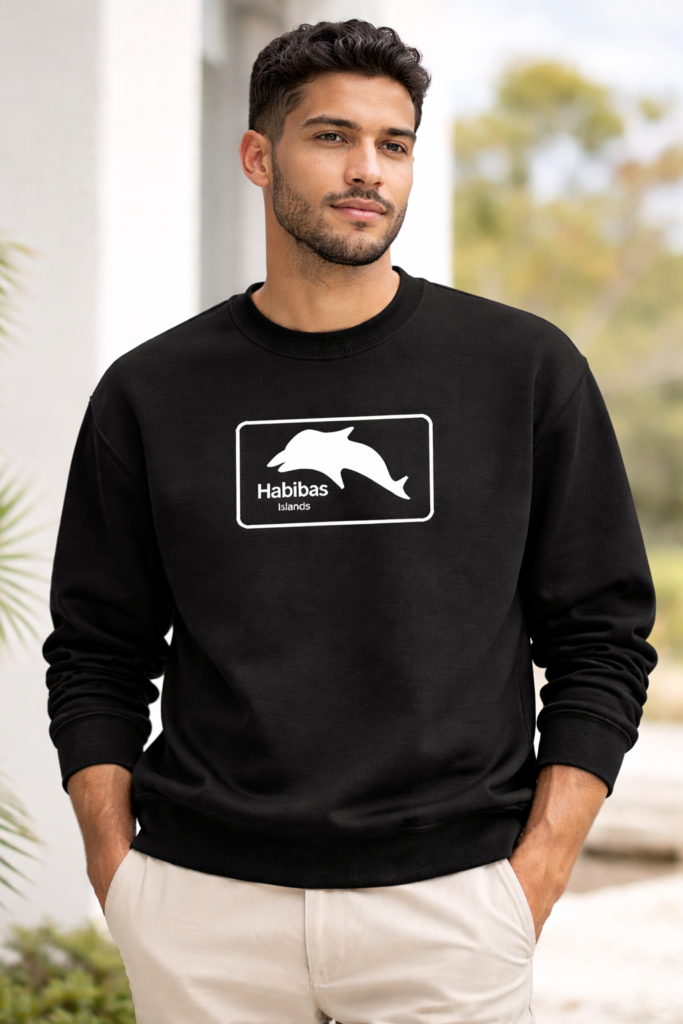 Habibas Island sweatshirt - Black