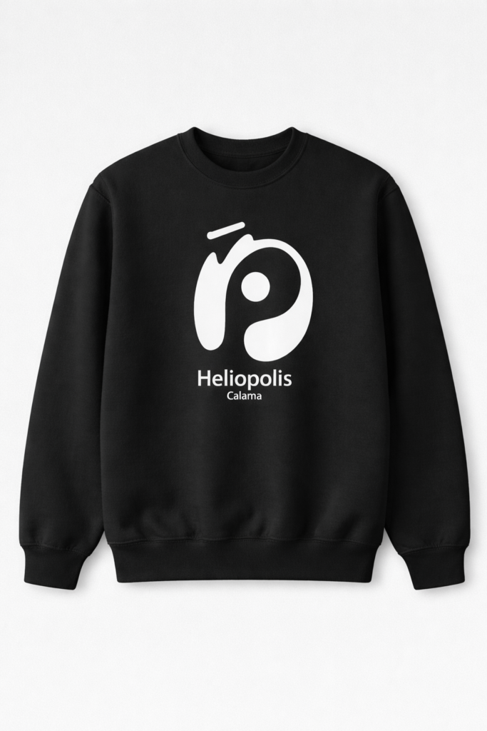 Heliopolis Calama sweatshirt - Black